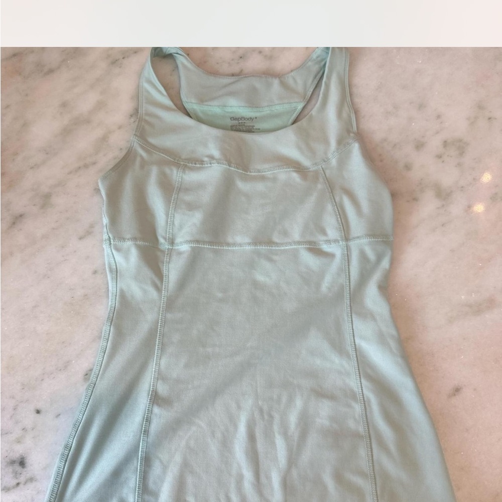 Gap Fit Light Green Athletic Tank Top